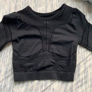 Fabletics laser cut workout top